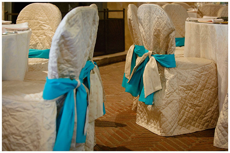 Castel di Poggio wedding chairs