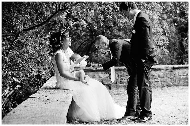 Castel di Poggio wedding special family moment
