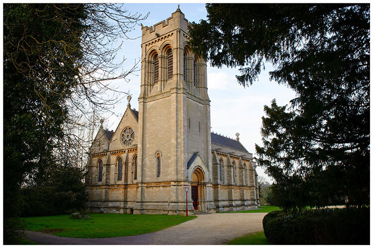 Woburn Church in Bedfordshire