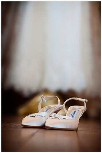 hengrave hall wedding bridal shoes