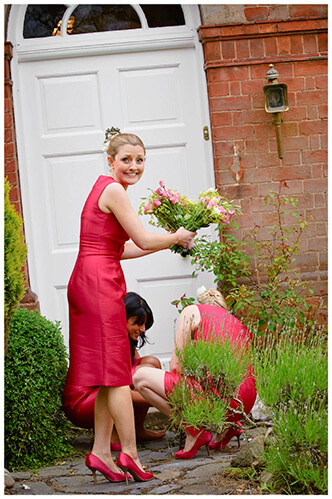 Leicestershire Kirby Muxloe wedding bridesmaids dilemma